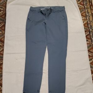 Eddie Bauer Slate Blue Boyfriend Pants